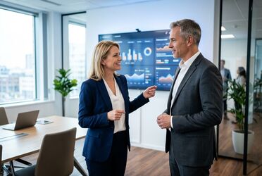 Entscheider besprechen die Vorteile eines DMS mit KI nach dem agorum core Release 11.14