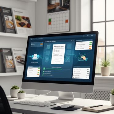 Digitales Vertragsmanagement Gastro-Verleih