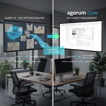 KI und DMS Integration für Fliesenleger