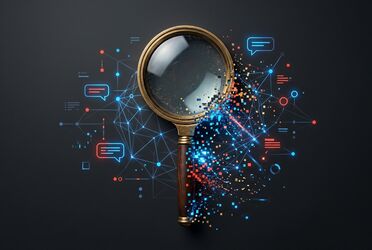 Zero-Click und AI-Search: Konzeptionelle Darstellung der Transformation von klassischer Suche zu KI-Antworten