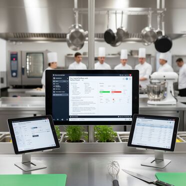 Digitales Rezeptmanagement-System in Kochschule