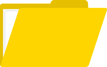 Eine gelbe Akte symbolisiert die Digitalisierung der Personalakte im Dokumentenmanagement-System.