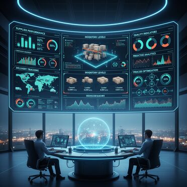 Analytics Dashboard für Lieferketten in der Baustoffindustrie