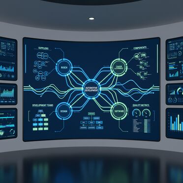 Lieferanten- und Komponentennetzwerk in der Automobilentwicklung