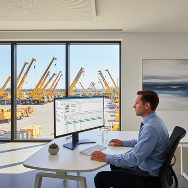 Digitales Mietmanagement für Kranvermietung