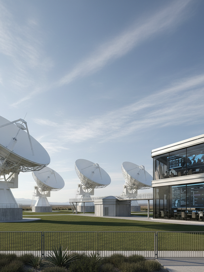 Satellitenkommunikation Digitalisierung