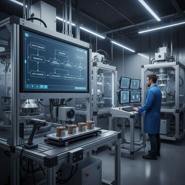 Workflow-Automatisierung Geotechnik-Labor