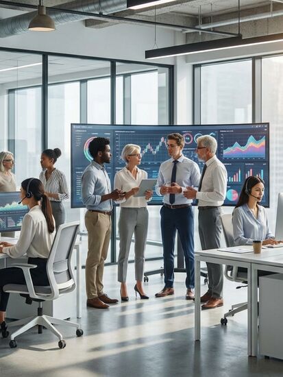 Moderne Finanzbuchhaltung mit digitalen Dashboards