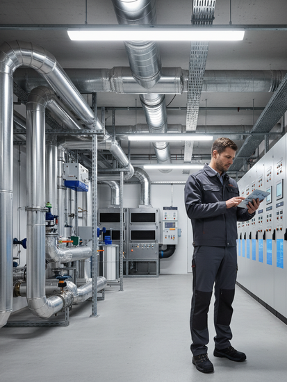 Gebäudetechnik Digitalisierung mit KI
