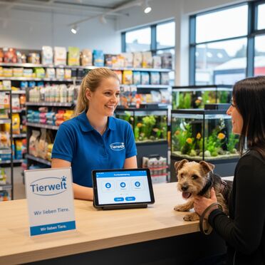 Professionelle Kundenberatung im modernen Zoofachhandel