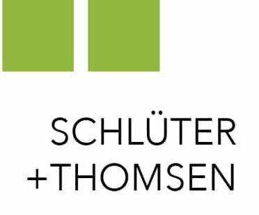 Logo der Ingenieurgesellschaft SCHLÜTER+THOMSEN, die auf Open Source Dokumentenmanagement setzt.