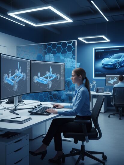 Digitale Produktentwicklung in der Automobilindustrie