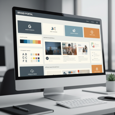 Digitales Markenportal für einheitliche Brand Assets