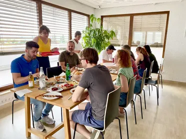 agorum Teamwork auch beim Grillen 