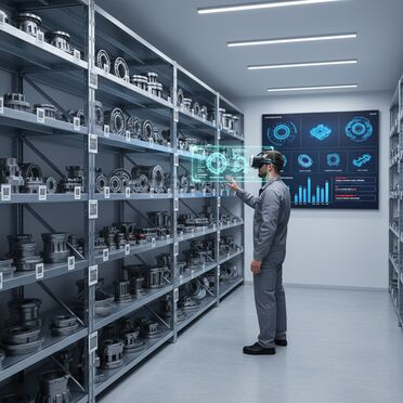 Digitales Ersatzteillager mit AR-Unterstützung