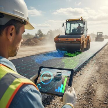 Digitale Qualitätskontrolle im Straßenbau