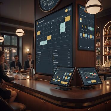 Digitales Eventmanagement System für Bars