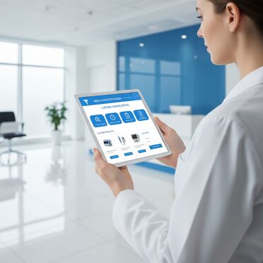 Kundenportal mit Produktkatalog und Bestellsystem