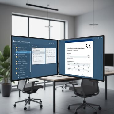 Digitale technische Dokumentation für Baustoffe