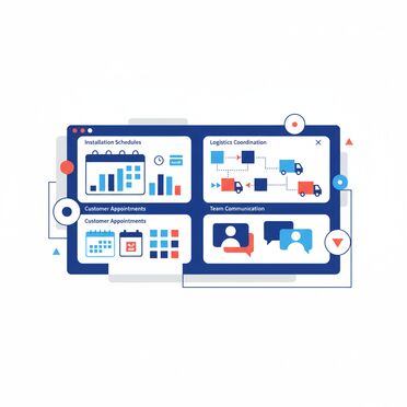 Digitales Projektmanagement für Möbelmontage