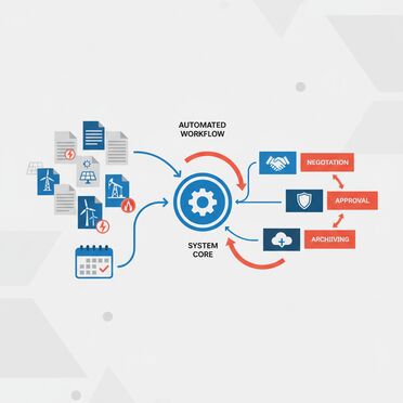 Digitales Vertragsmanagement Fernwärme