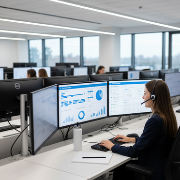 Kundenservice mit integriertem CRM-System