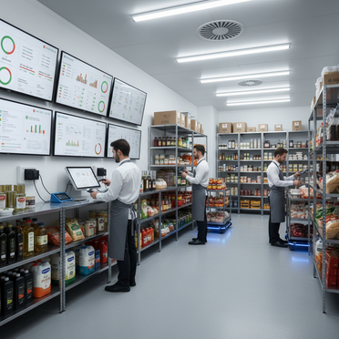 Automatisierte Lagerbestandsverwaltung im Catering