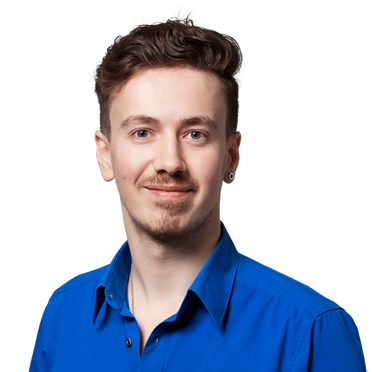 Mitarbeitervorstellung von Raphael Daboss bei agorum Software GmbH, einem jungen IT-Talent, das an der Zukunft des Dokumentenmanagementsystems mitwirkt.