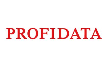 Das Logo der Profidata AG, einem führenden Anbieter von Investment Management Software.