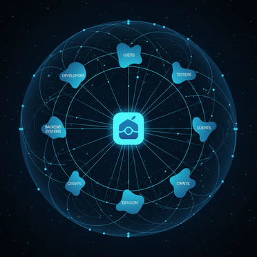 App-Ökosystem Vernetzung