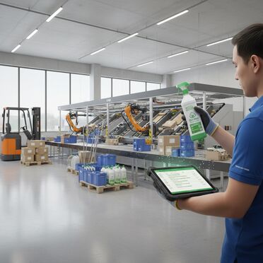Automatisierte Auftragsabwicklung im Reinigungsmittelhandel