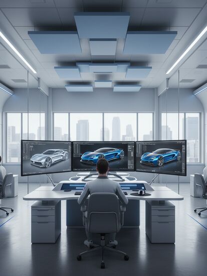 Automotive Design und Konzeption Digitalisierung