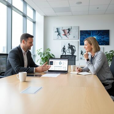 Beratungsgespräch Sportdigitalisierung