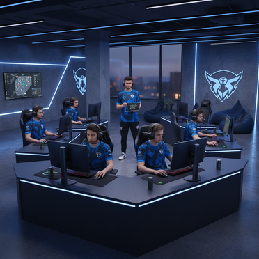 E-Sports Team im Gaming House
