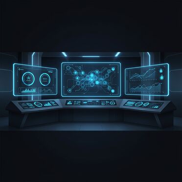 Smart City Dashboard für Stadtwerke mit Netzwerkmonitoring