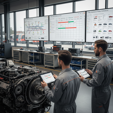 Digitale Wartungsplanung und Dokumentation in Transportzentren