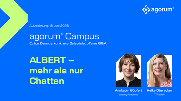 agorum® Campus - Aufzeichnung Folge 1