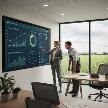 Analytics Dashboard für Sonderkulturen
