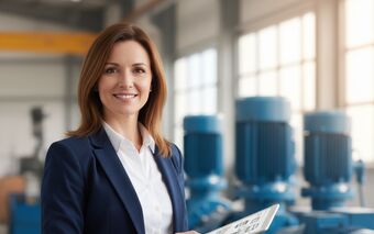 Ansprechpartnerin für Pumpen- und Kompressortechnik