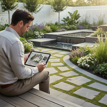 Digitale Projektplanung im Landschaftsbau