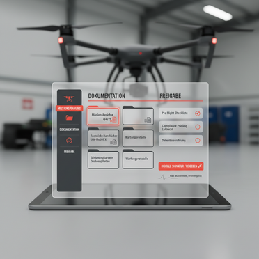 Digitale Missionsplanung und Dokumentation für Drohnen