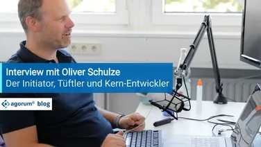 Oliver Schulze kennt agorum core wie kein anderer. DMS Kernentwickler von Anfang an.