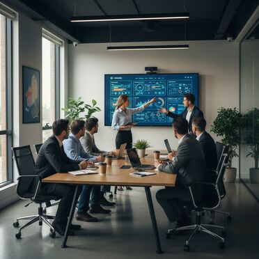 Präsentation der Digitalisierungslösungen