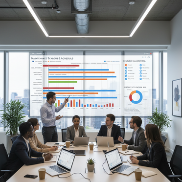 Digitale Wartungsplanung und Ressourcenmanagement