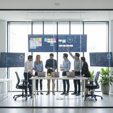 Agiles Projektmanagement mit digitalen Kanban-Boards
