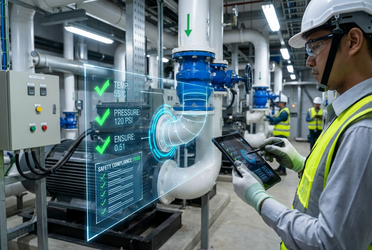 Digitale Sicherheitsprüfung in der Industrie