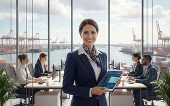 Digitalisierungsberaterin für Schifffahrt und Logistik