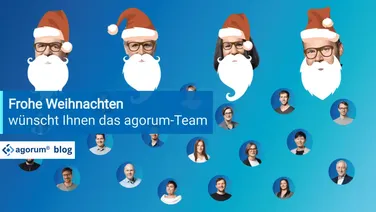 Das agorum-Team wünscht frohe Weihnachten und einen guten Start in neue Jahr