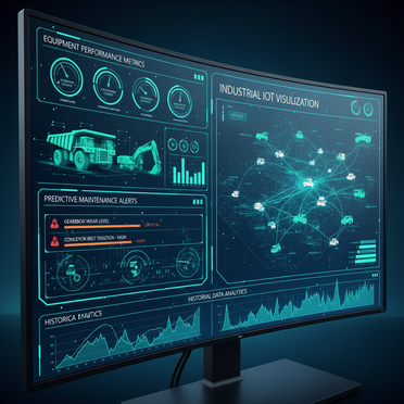 Predictive Maintenance Dashboard für Bergbaumaschinen