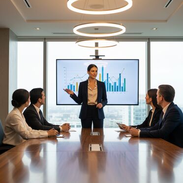 Trading-Beratung und Präsentation